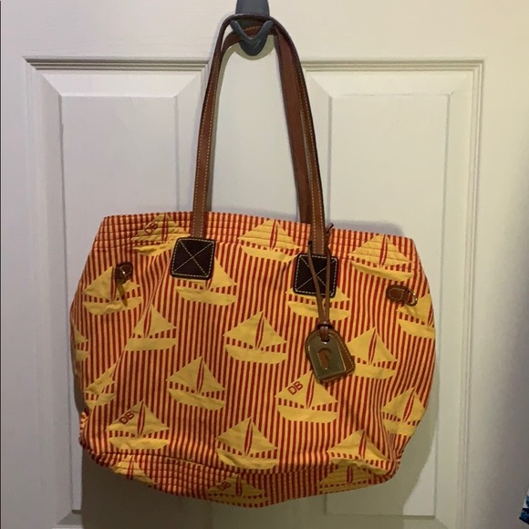 Dooney & Bourke Sailboat Tote - Picture 1 of 7